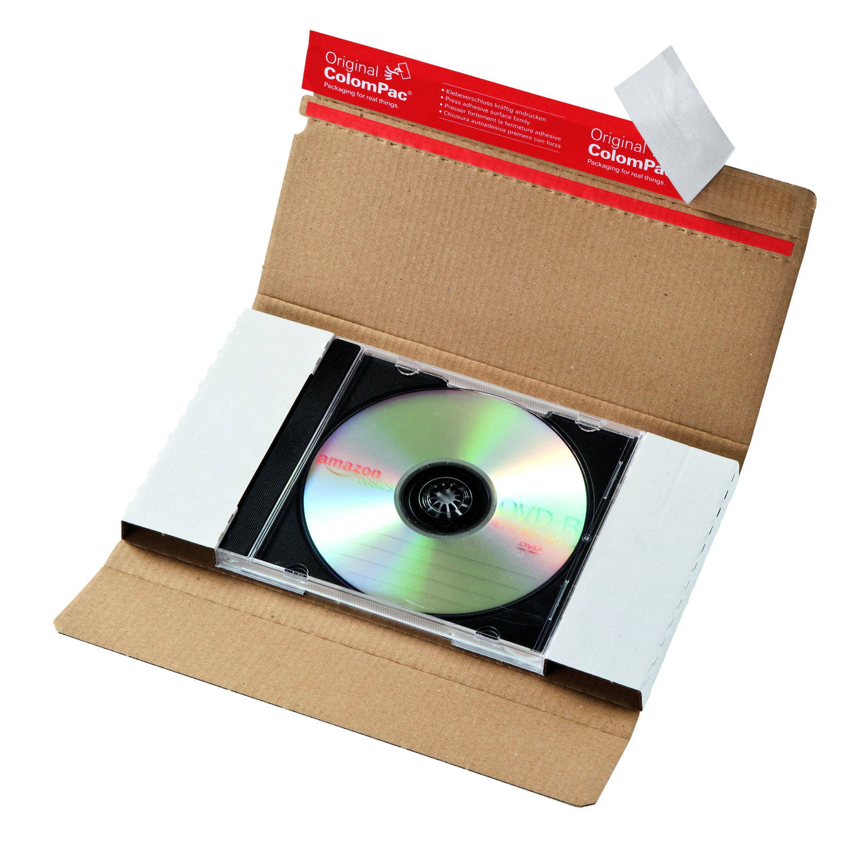 Original ColomPac CD Verpackung CP042.11 dvdVerpackung ohne Fenster
