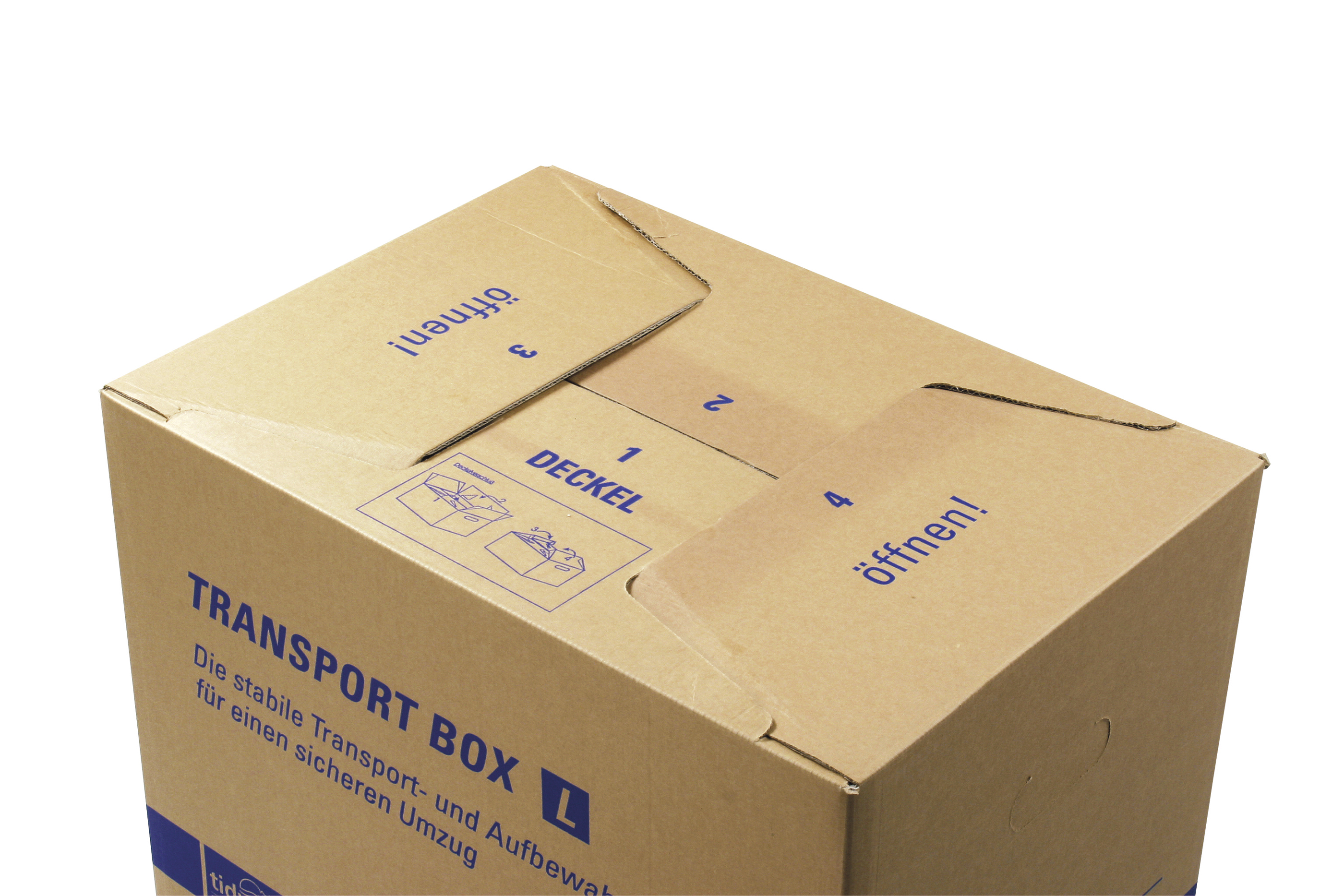 tidyPac Transportbox aus Wellpappe TP 110.002 - 10 Stück